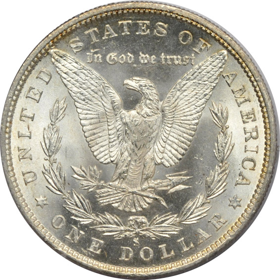 1880-S and 1881-S, PCGS MS-65 (rattler)