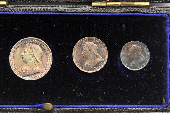 Great Britain - Maundy Money, 1901 four-piece set
