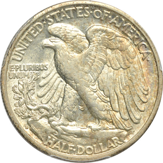 1917 MS-62, and a 1929-S AU-53, both PCGS