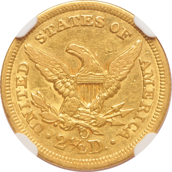 1857-O NGC AU-53