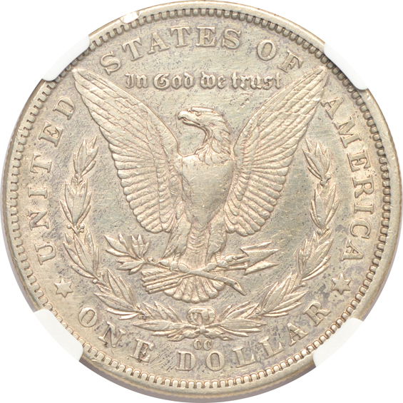 1889-CC NGC XF details/cleaned