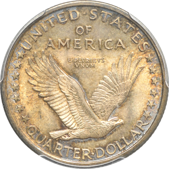 1916 Standing Liberty Quarter PCGS MS-65FH