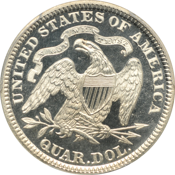1890 PCGS PR-67DCAM