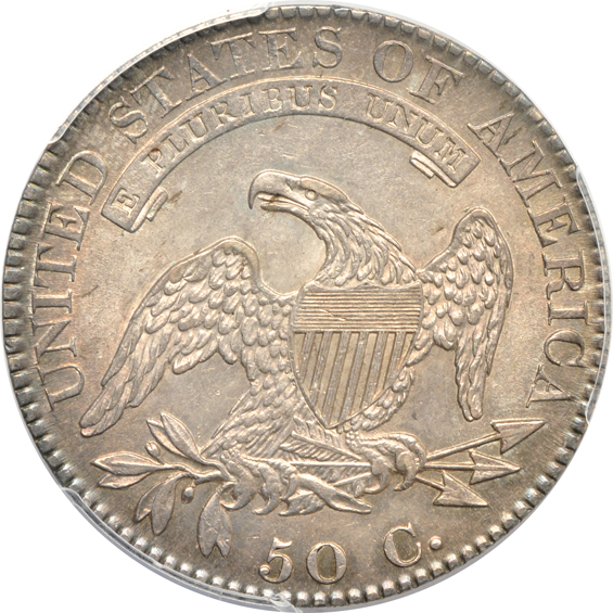 1819 O-113, R. 1 PCGS AU-58