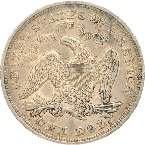 1871 PCGS XF-40