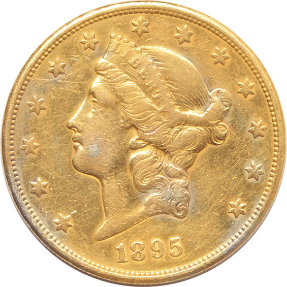 1878-S and 1895-S, plus an 1895 $10 Liberty