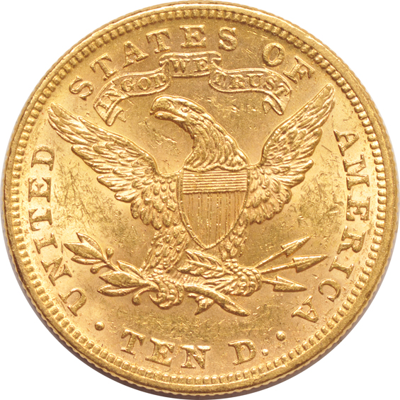 1878-S and 1895-S, plus an 1895 $10 Liberty