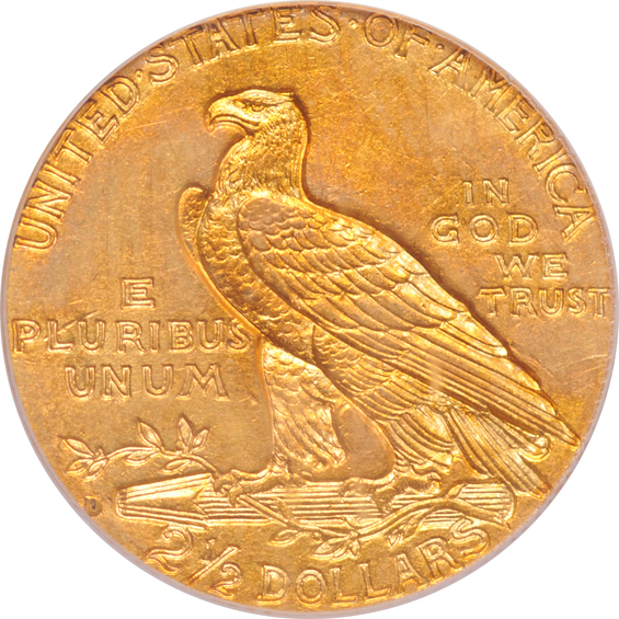 1913 NGC MS-61, 1914-D PCGS MS-62, and a 1915 NGC MS-62
