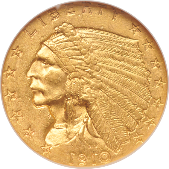 1910, 1911, and 1912, all NGC MS-62