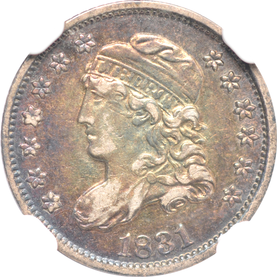 Nine certified U.S. type coins