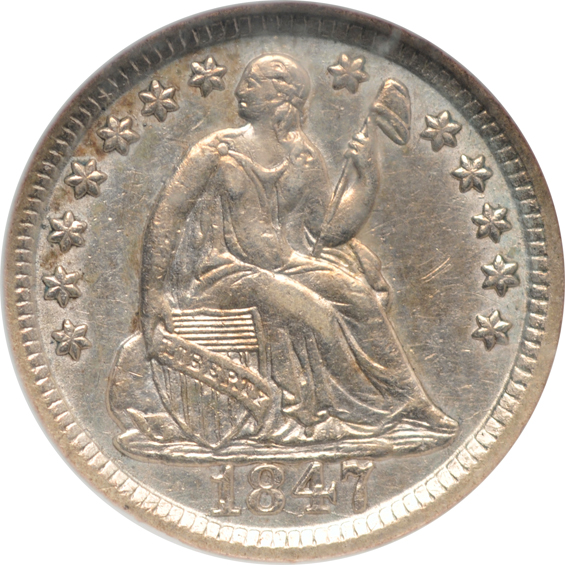 Nine certified U.S. type coins