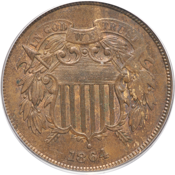 Nine certified U.S. type coins