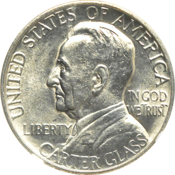 1921 Alabama, 1936-S Bay Bridge, and a 1936 Lynchburg, all UNC details/cleaned
