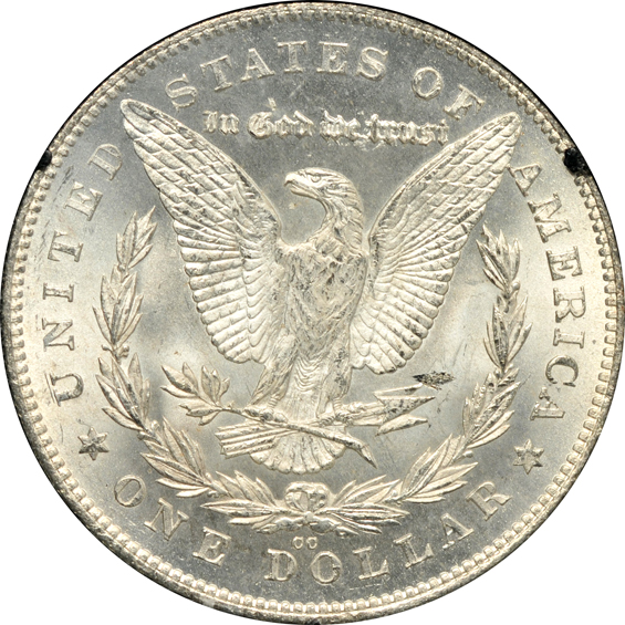 1880/79-CC Reverse of 1878 GSA NGC MS-63 CAC
