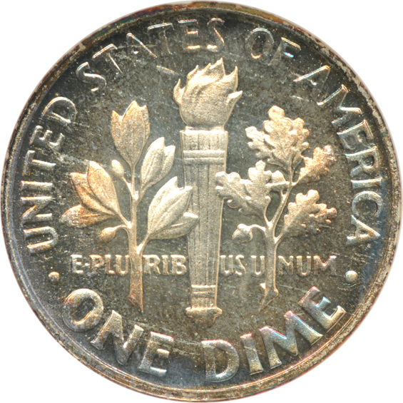 Thirty-one certified Proof Roosevelt dimes