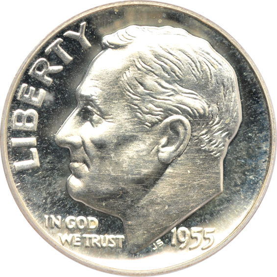 Thirty-one certified Proof Roosevelt dimes