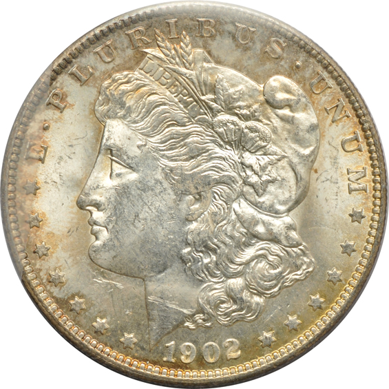 Collection of twenty-one Morgan silver dollars