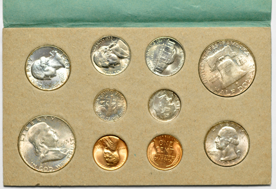 1953, 1954, and 1955 Mint Sets