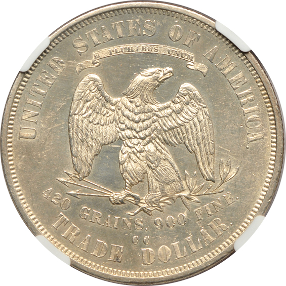 1875-CC Trade NGC UNC details/obverse cleaned