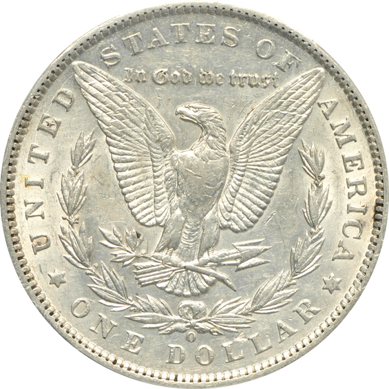 1891-O VAM-1A1 "E" CLASH NGC F-15, and an 1896-O PCGS AU-53