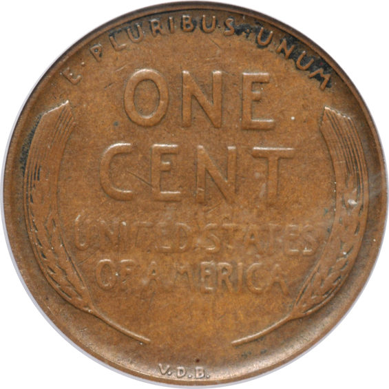1909-S VDB Lincoln PCGS VG-8 CAC