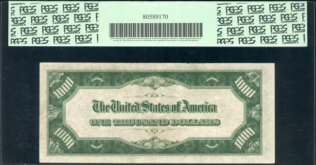 1934-A $1,000 Chicago Fr# 2212-G - PCGS AU-53 PPQ