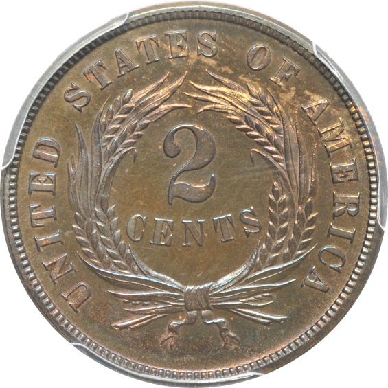 1871 PCGS PR-64RB