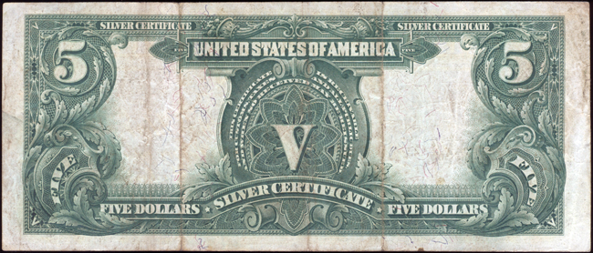 1899 $5 Chief Fr# 275 - XF