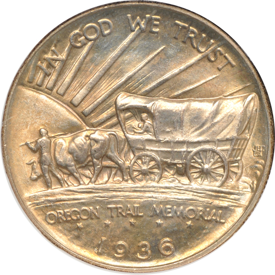 Five Choice or better silver commemorative half-dollars, all certified