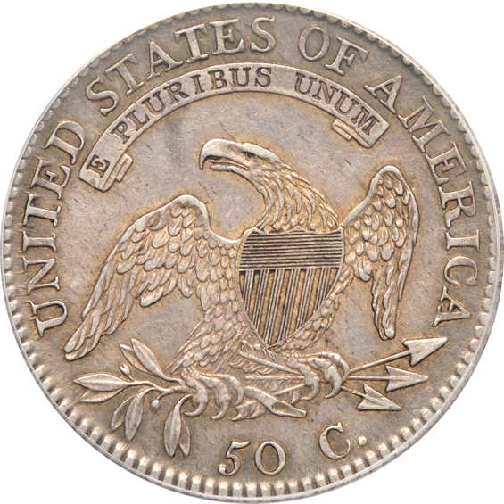 1817 PCGS AU-50