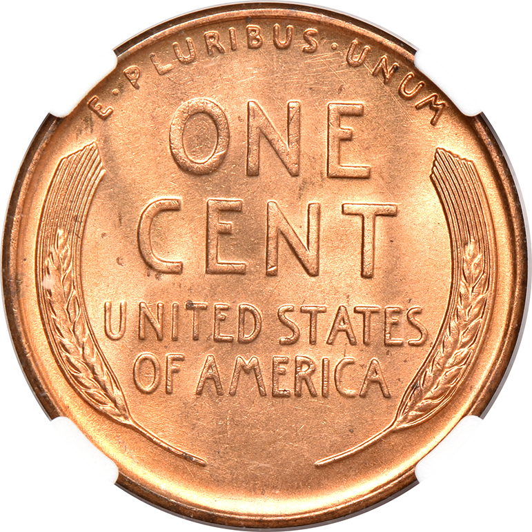 1939-S Cent NGC, MS-67 RD