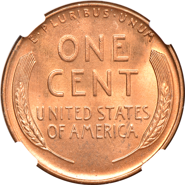 1939-S Cent NGC, MS-67 RD