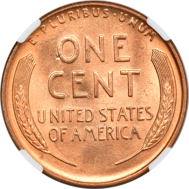 1937 Cent NGC, MS-67 RD