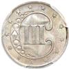 1851 Silver Three-Cent Piece (Trime) PCGS, MS-67