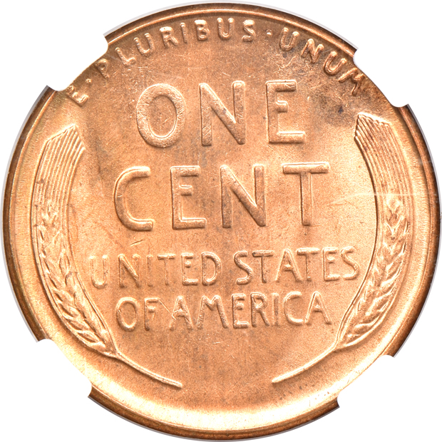 1939-S Cent NGC, MS-67 RD