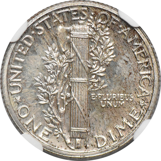 1937 Dime NGC, PR-66