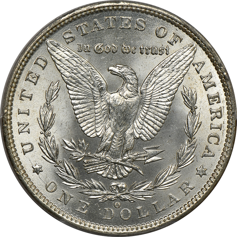 1900-O/CC S$1 PCGS, MS-64 CAC