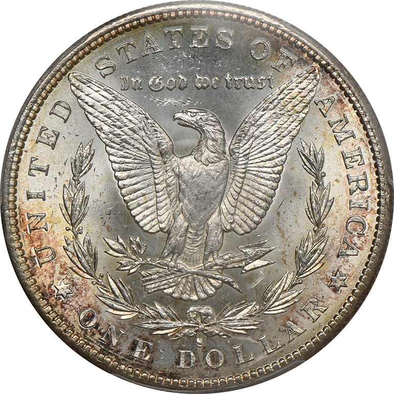 1889-S Silver Dollar PCGS, MS-66