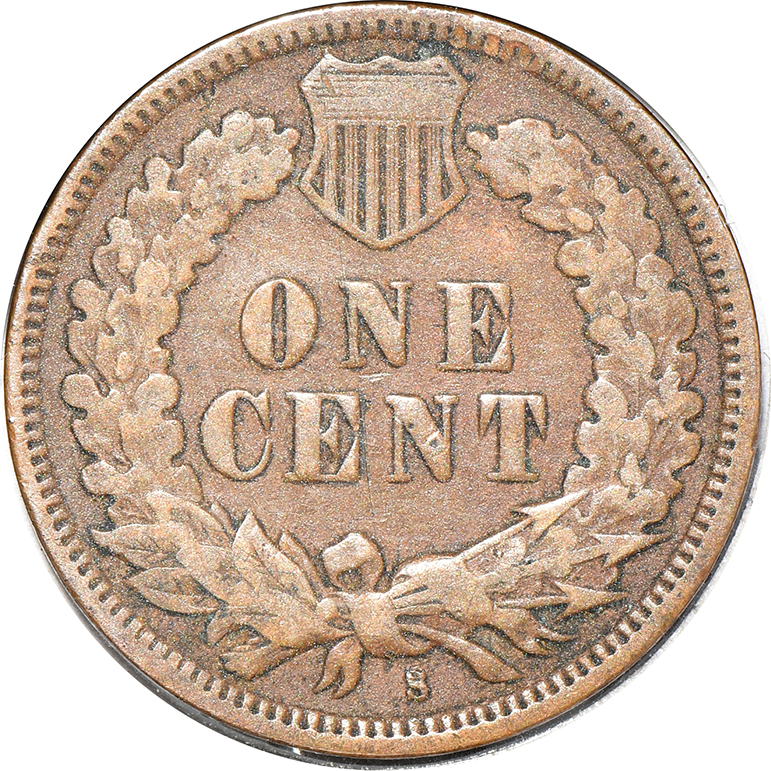 1908-S Cent, VG-10