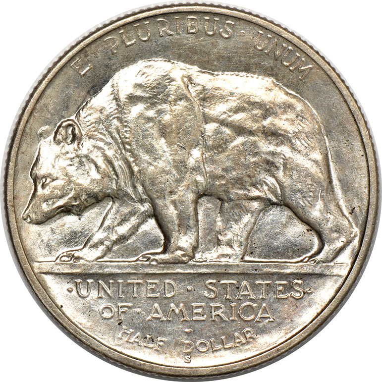 1925-S Half Dollar California, MS-63