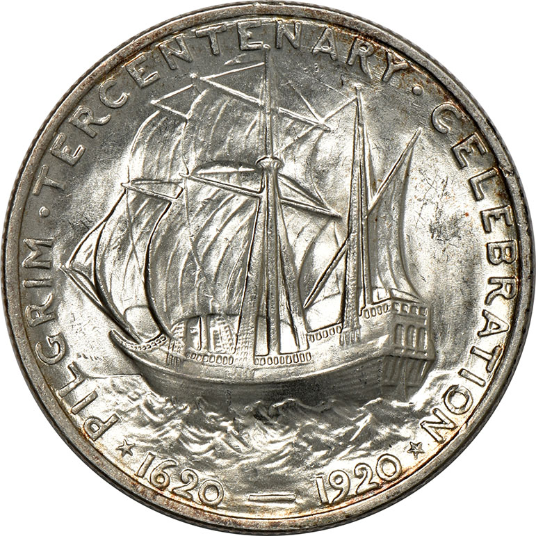 1920 Half Dollar Pilgrim, MS-64 +