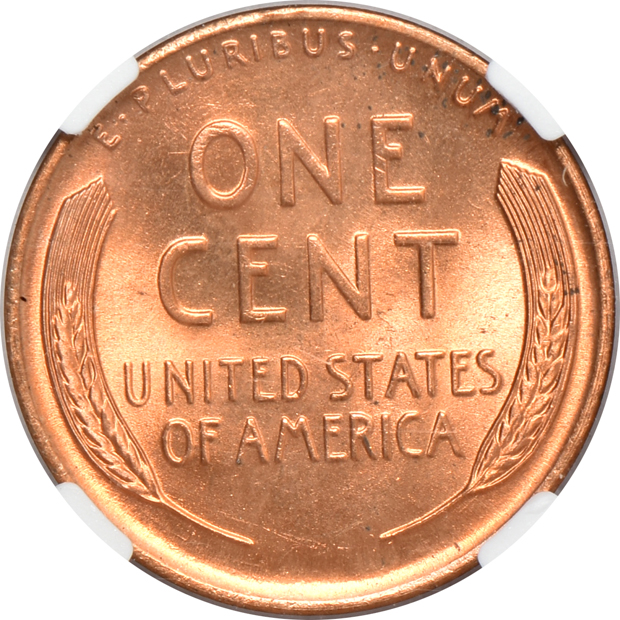 1944 Cent NGC, MS-67 RD