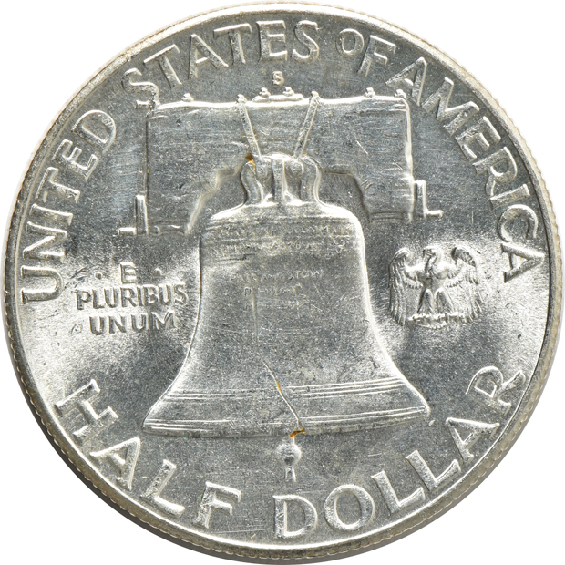 1949-S Half Dollar, MS-64 FBL