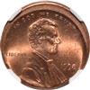 1998 Cent Struck 10% Off Center NGC, MS-66 RD