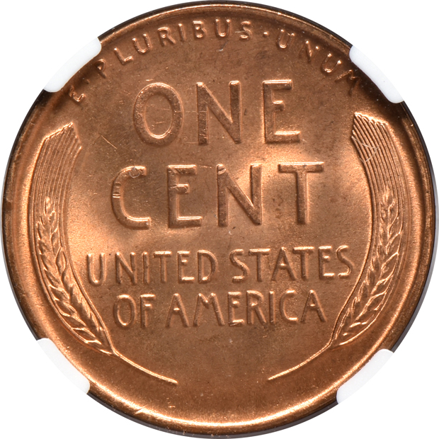 1930 Cent NGC, MS-66 RD