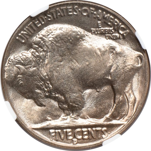 1937-D Nickel NGC, MS-67