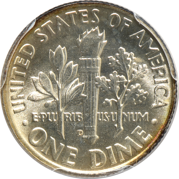 1952-D Dime PCGS, MS-67 FT