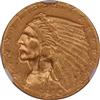 1910 Gold $2.50 NGC, MS-61