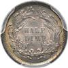 1860-O Half Dime PCGS, MS/Cleaned