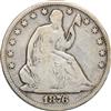 1876-S Half Dollar Small "S", VG-8